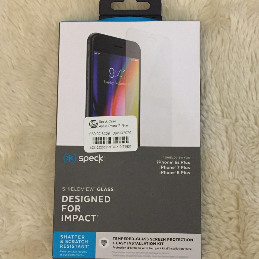 Speck Apple iPhone 6s+/7+/8+ ShieldView Glass Screen Protector
